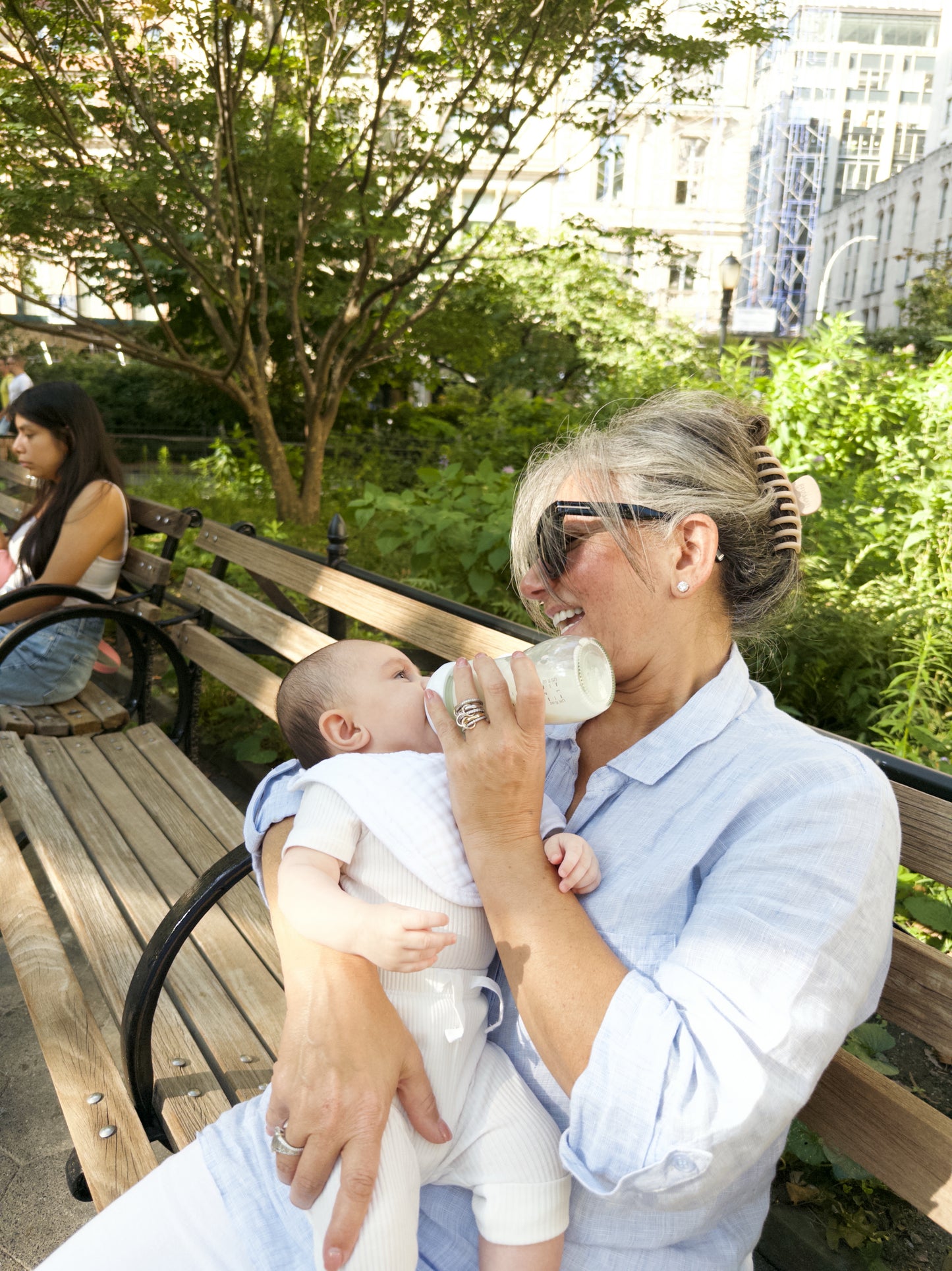 Round Lab Diamond Studs