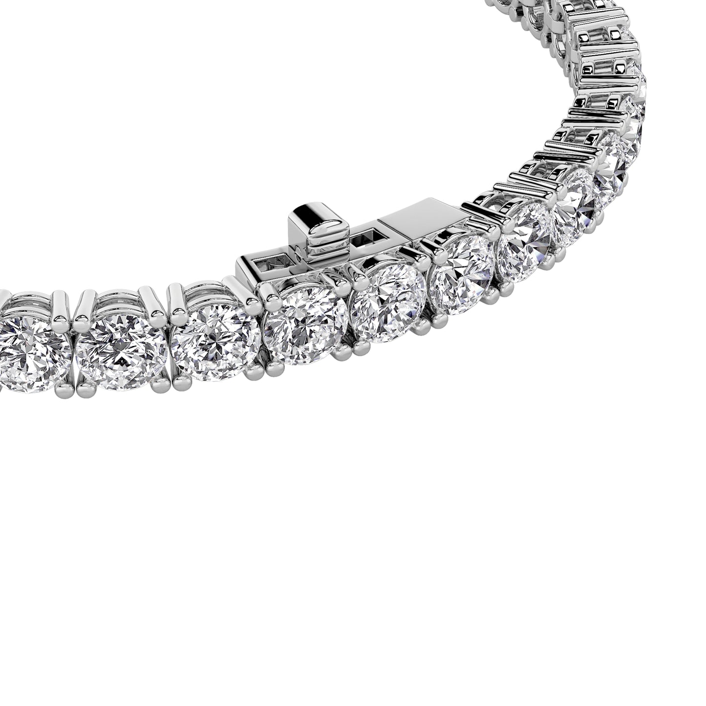Classic Lab Diamond Tennis Bracelet
