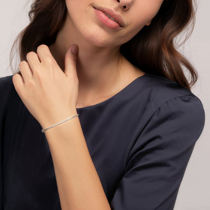 Classic Lab Diamond Tennis Bracelet